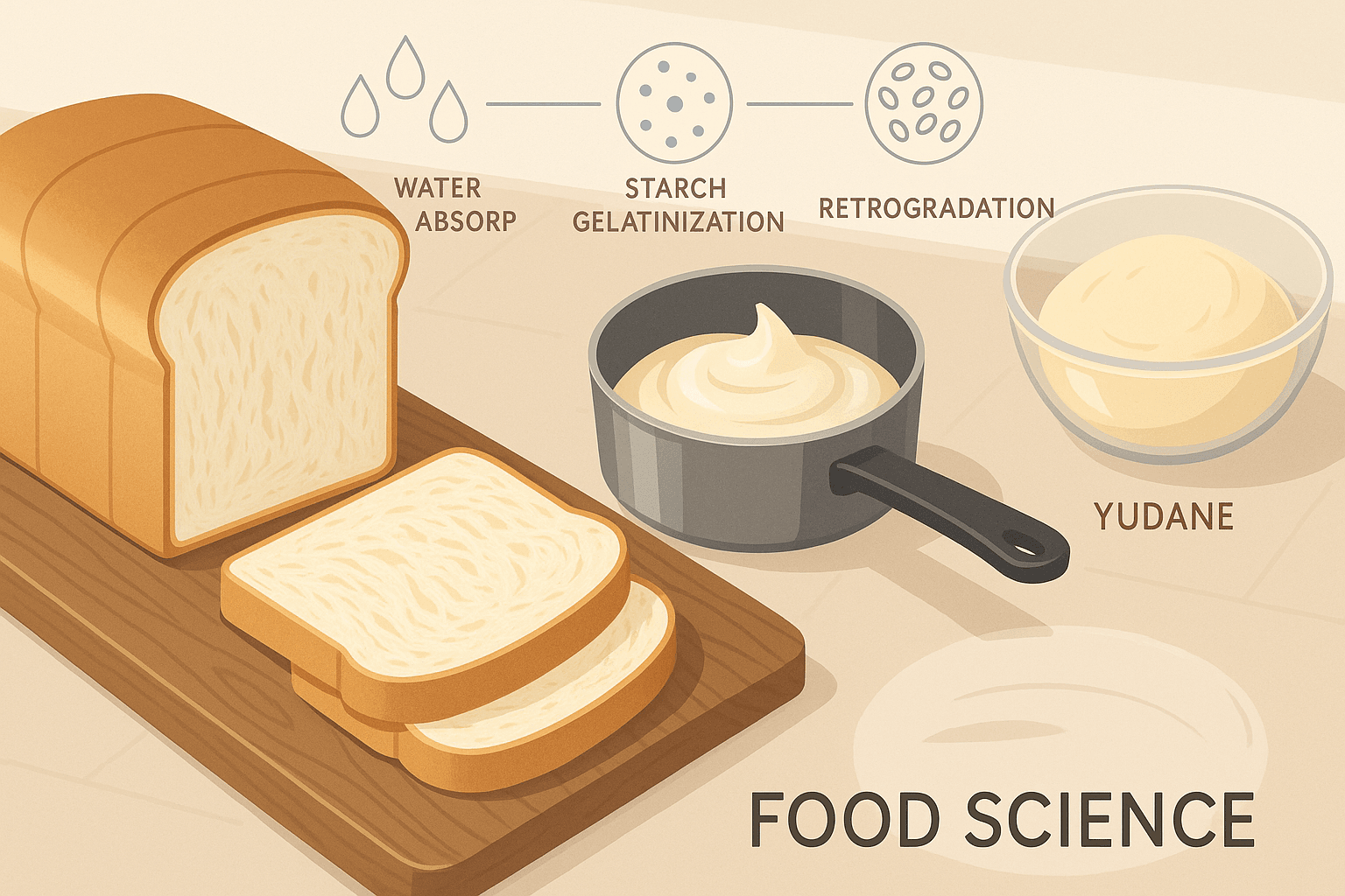 Homemade Bread That Stays Soft for Days (Not Stale): Tangzhong vs. Yudane, Hydration Targets, and Storage That Prevents Starch Retrogradation