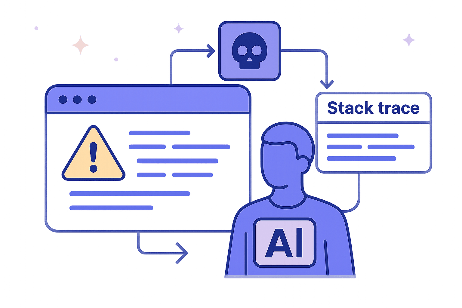 Log Injection Attacks on Debug AI: How Malicious Stack Traces Hijack Fixes