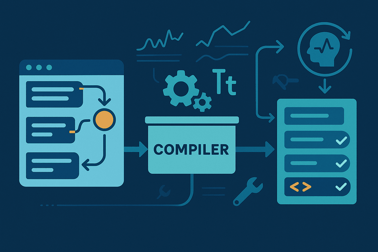Trace-to-Code for Browser Agents: Compiling LLM Plans into Verified Playwright with Drift Monitors and Agent Fallback