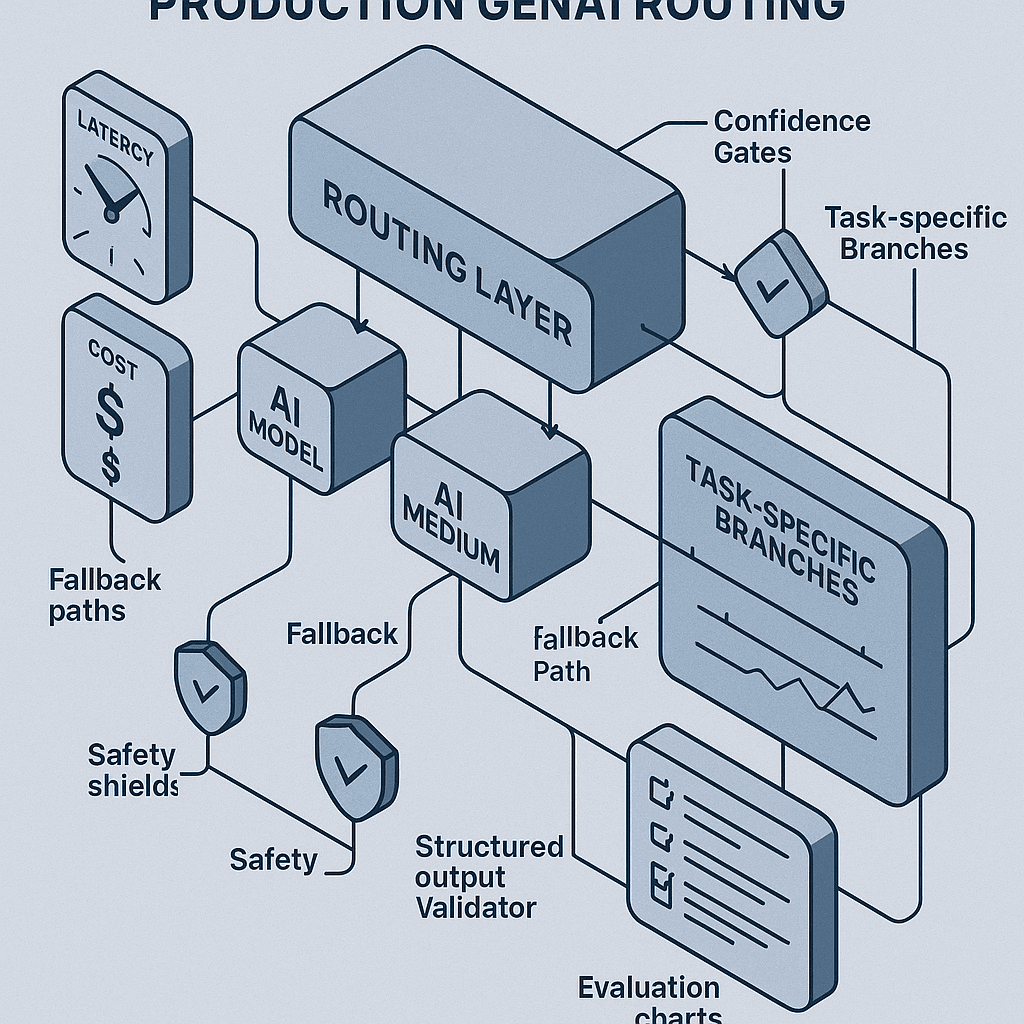 Model Routing Strategies for Production GenAI: When to Cascade, Escalate, or Specialize