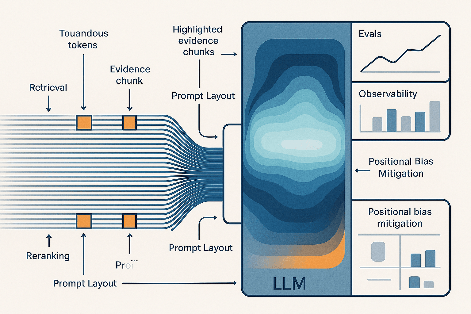 Positional Bias in Long-Context LLM Systems