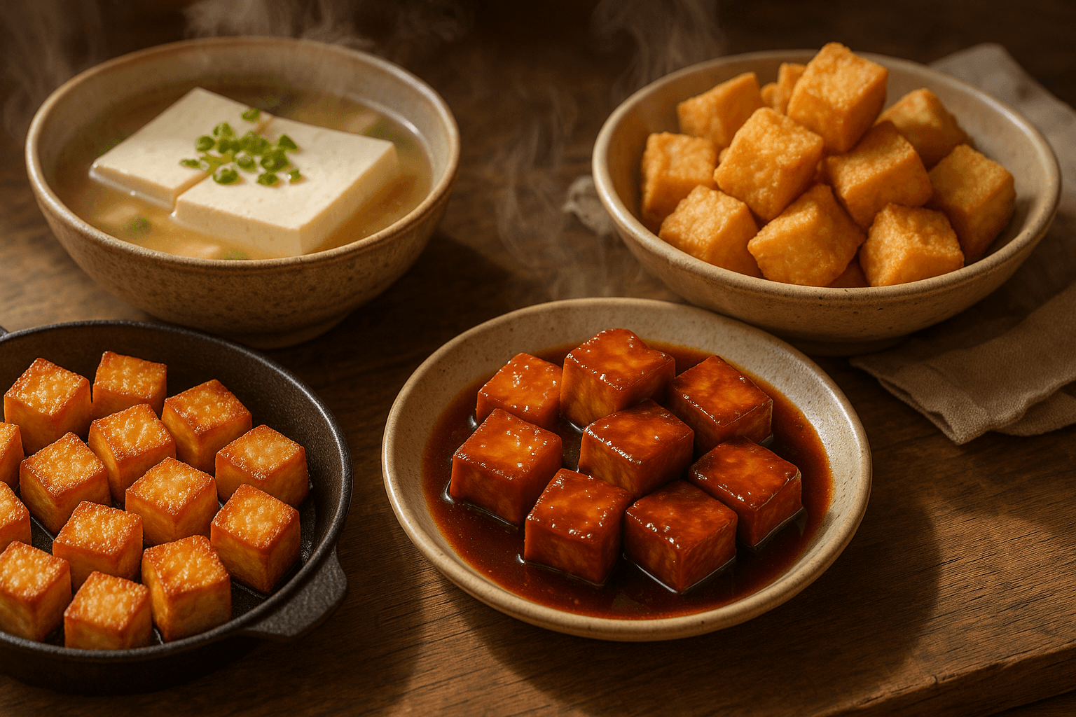 Why Tofu Turns Rubbery, Crumbles, or Crisps Like a Dream: Protein Gels, Freeze‑Thaw Pores, and the Salt‑Acid‑Starch Rules for Better Searing, Braising, and Frying