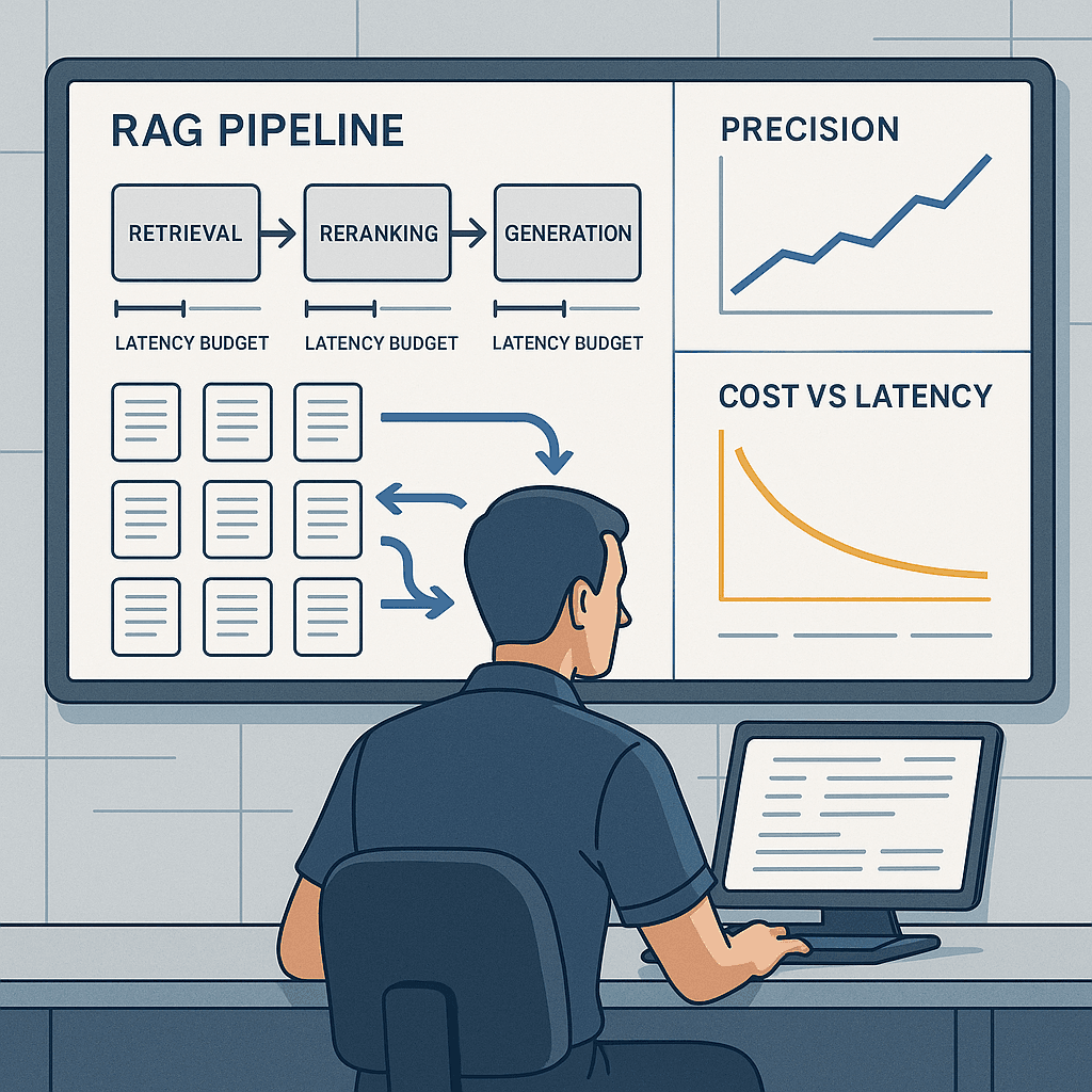 Reranking in Production RAG: How to Improve Retrieval Precision Without Blowing Your Latency Budget