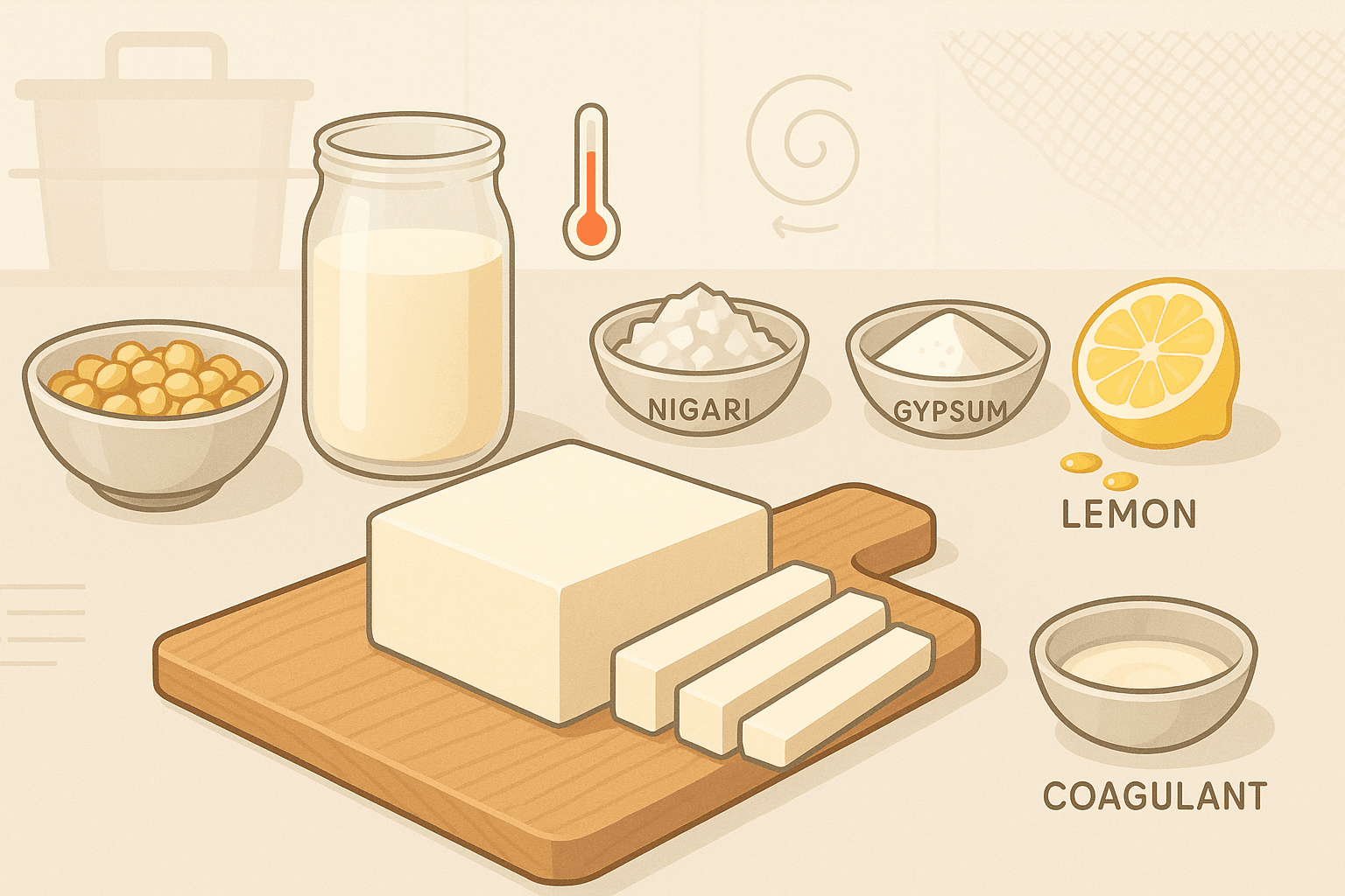 Homemade Tofu That’s Firm, Not Crumbly: Soy‑to‑Water Ratios, Coagulant Choices (Nigari vs. Gypsum vs. Lemon), and Pressing Time for Silky or Extra‑Firm Blocks