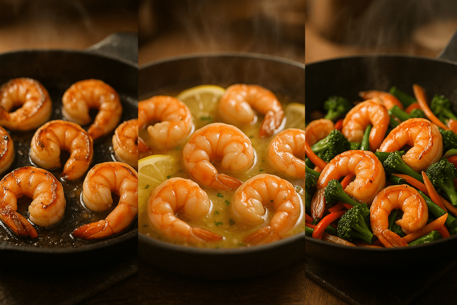 Why Shrimp Turn Bouncy, Mushy, or Mealy: Myosin Chemistry, Brining Logic, and the Heat Rules for Searing, Poaching, and Stir-Frying
